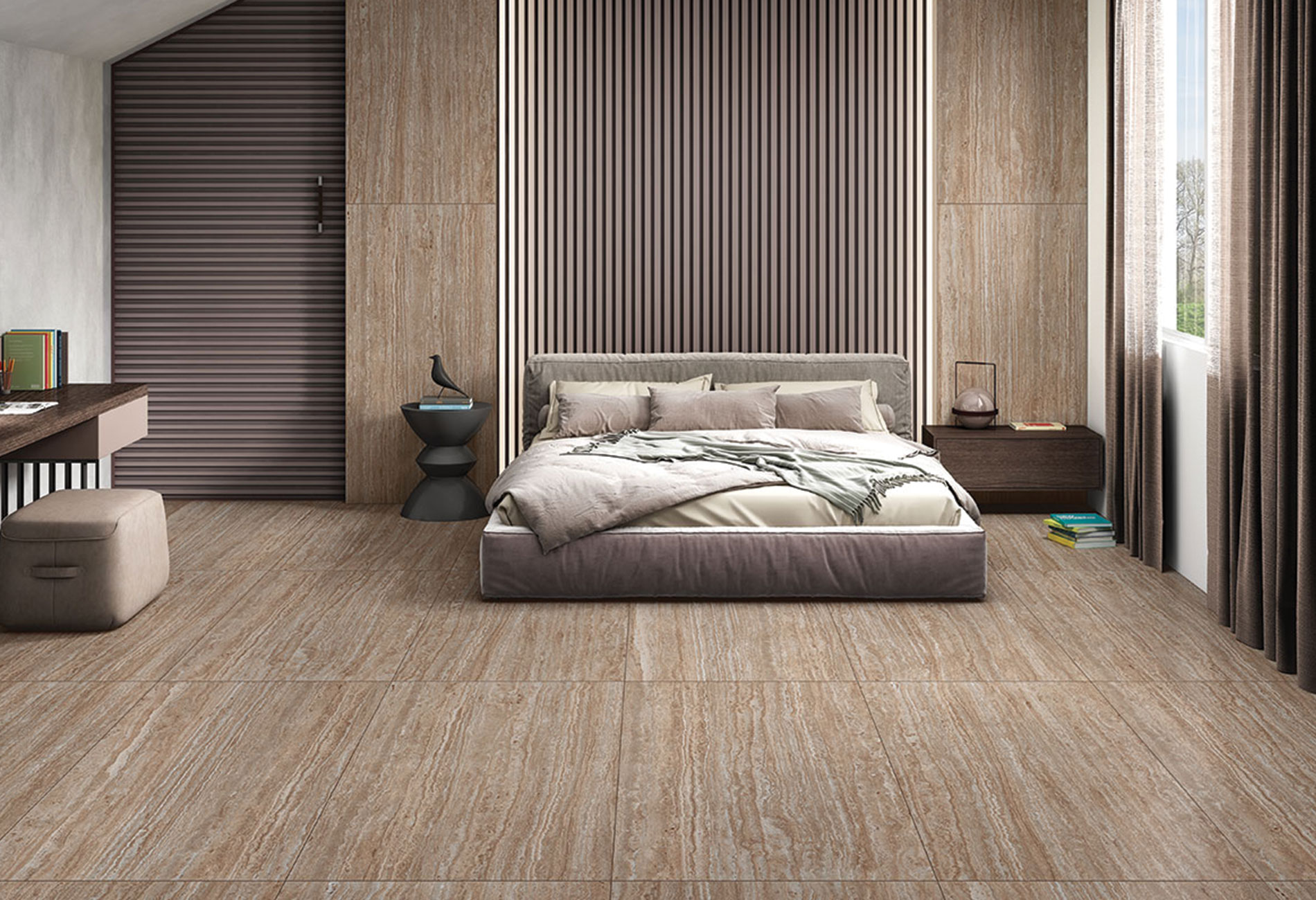 TRAVERTINE DULL BIRCH